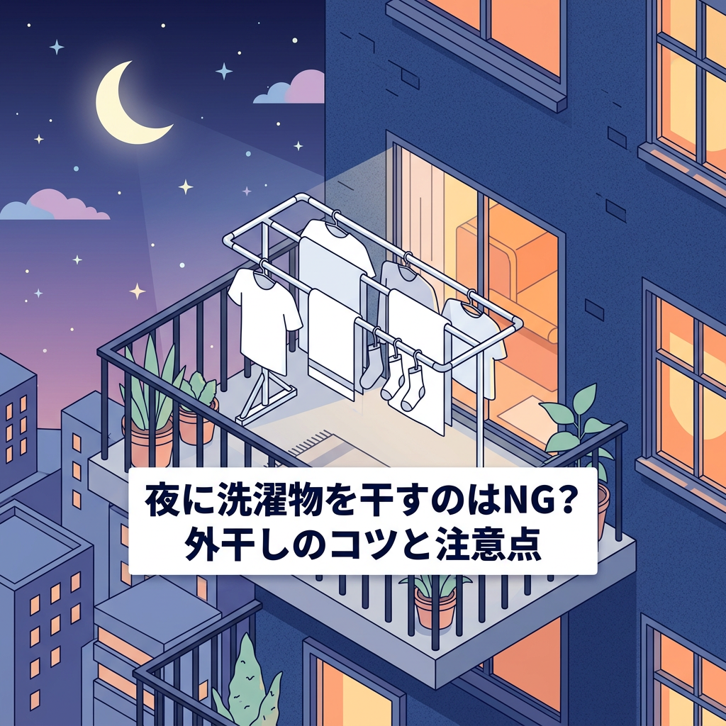 night-laundry-drying