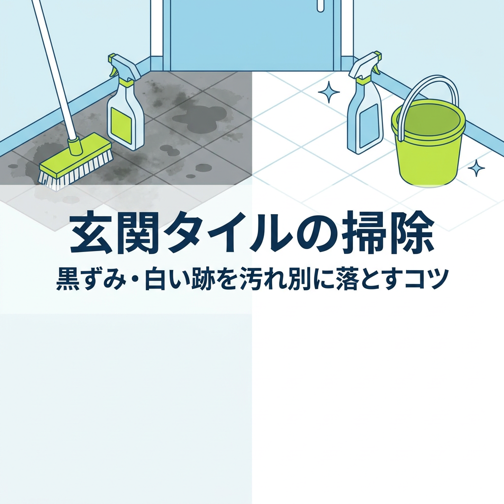 genkan-tile-cleaning
