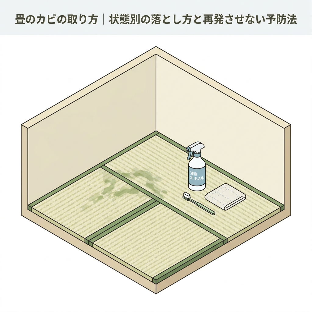 tatami-mold-removal