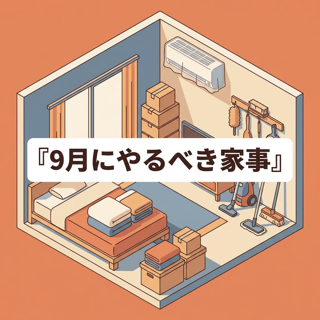9月にやるべき家事